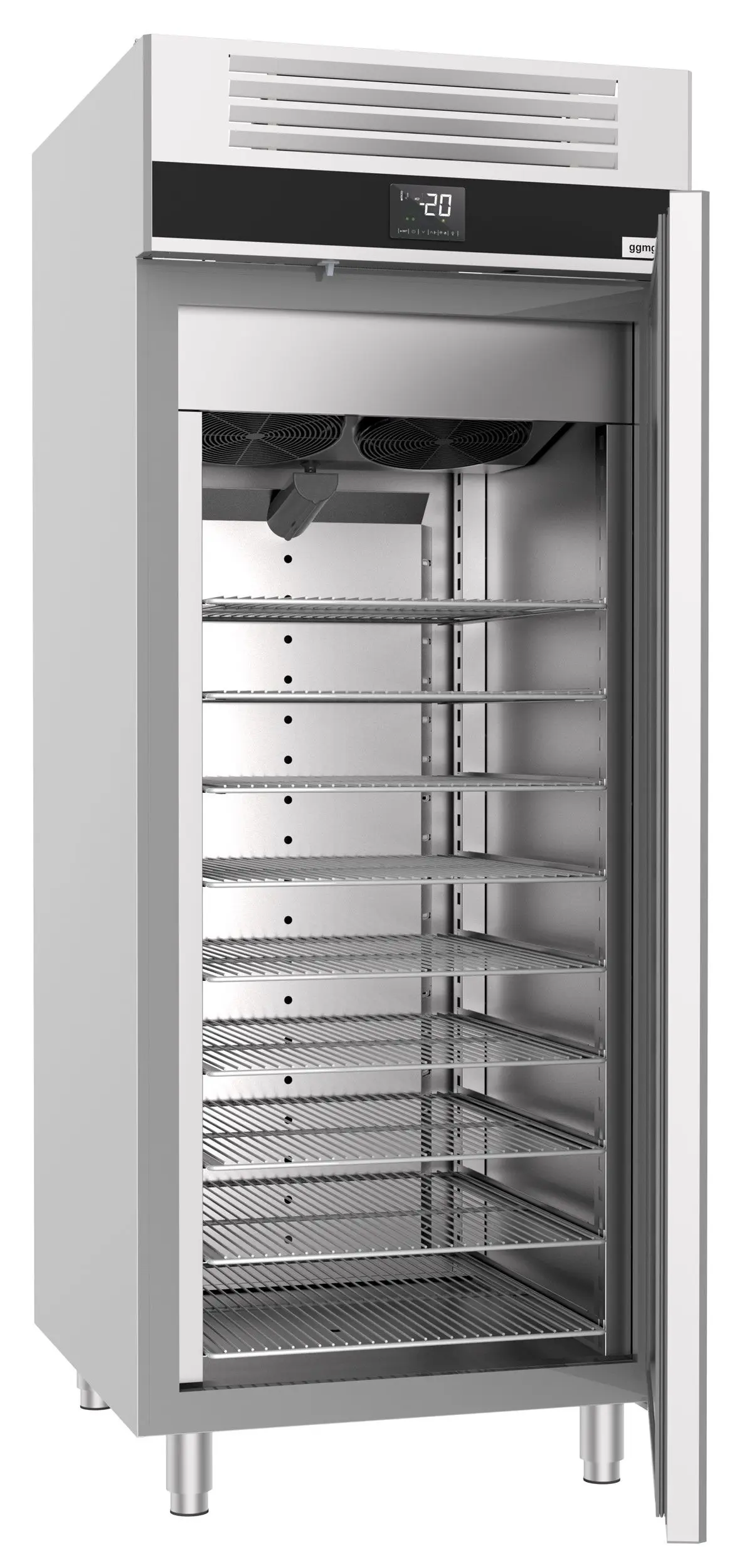 Dulap de congelare pentru inghetata GGM Gastro ETKSF (Inox) - 2