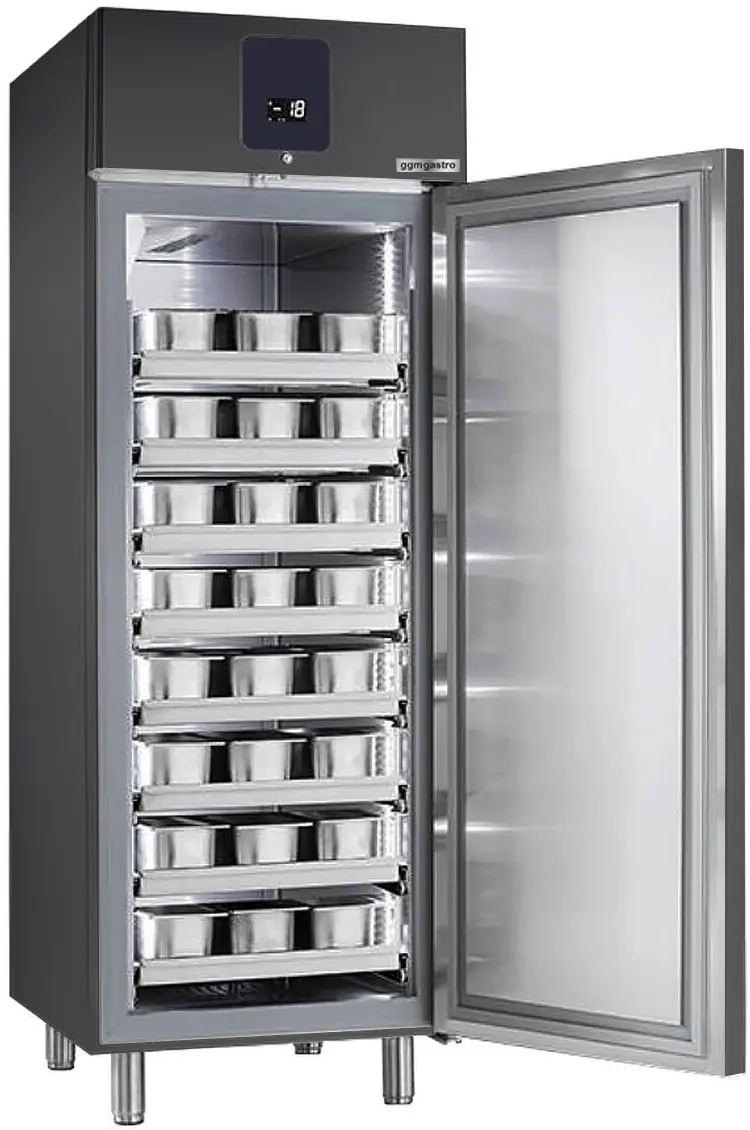 Dulap de congelare pentru inghetata GGM Gastro Premium ETKSSA647 (Anthracite) - 2
