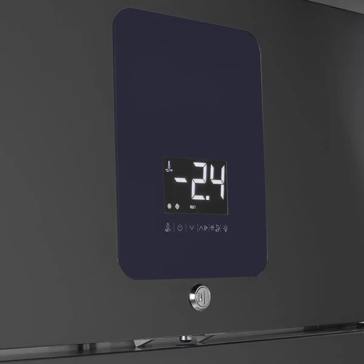 Dulap de congelare pentru inghetata GGM Gastro Premium ETKSSA647 (Anthracite) - 4