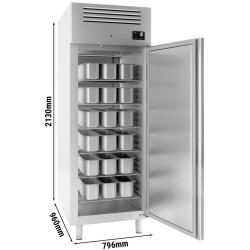 Морозильный шкаф для мороженого GGM Gastro Premium Plus ETEI81T1 (Inox) Thumb