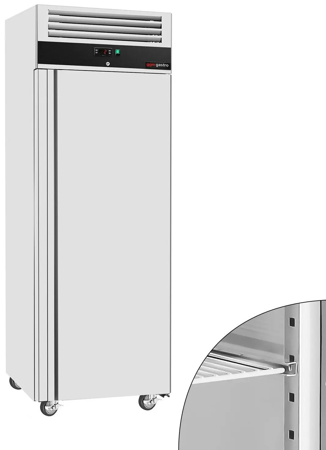 Dulap de congelare GGM Gastro Eco TG400T1ND (Inox) - 11