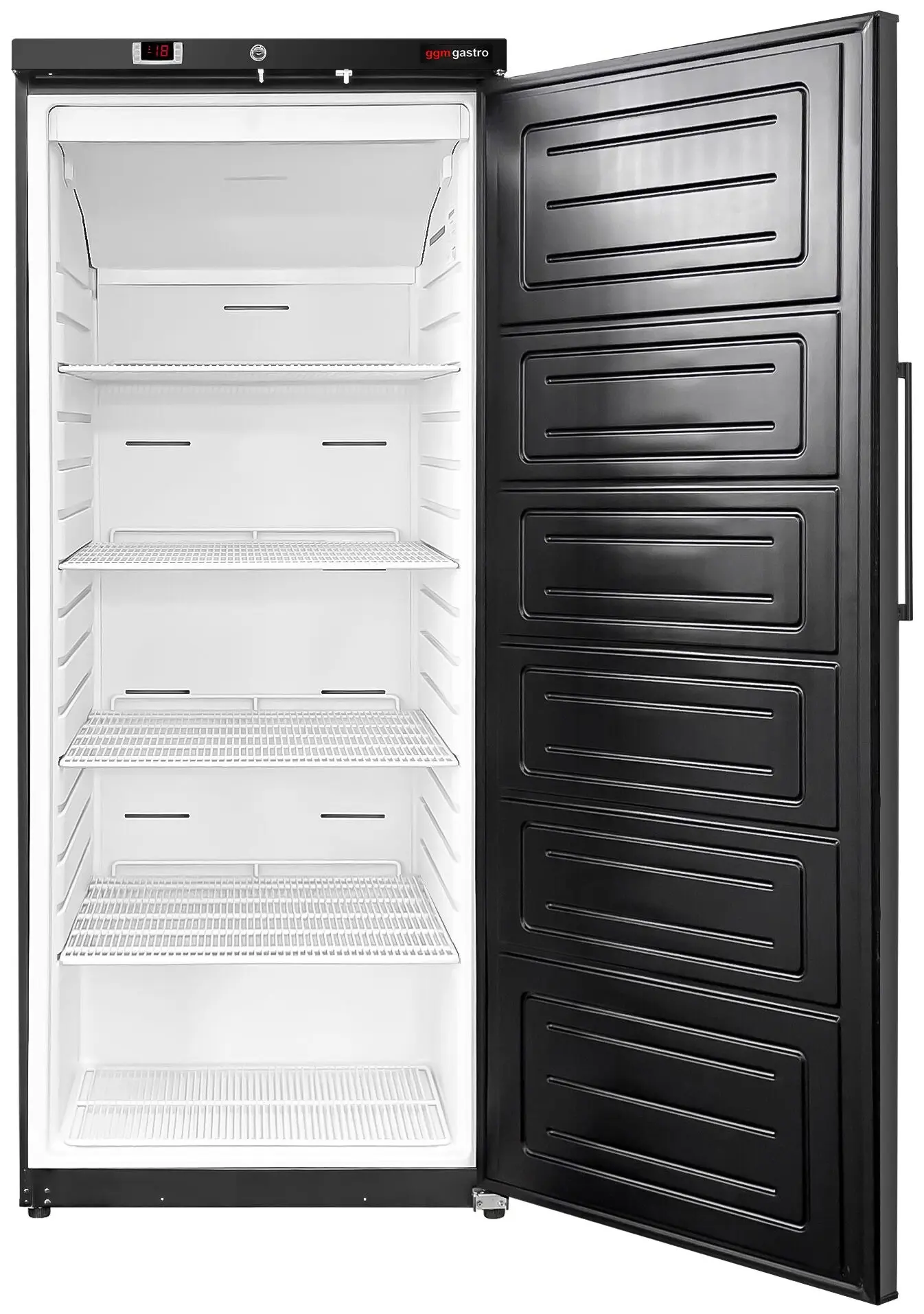 Dulap de congelare GGM Gastro Eco TKSBL400 (Black) - 2