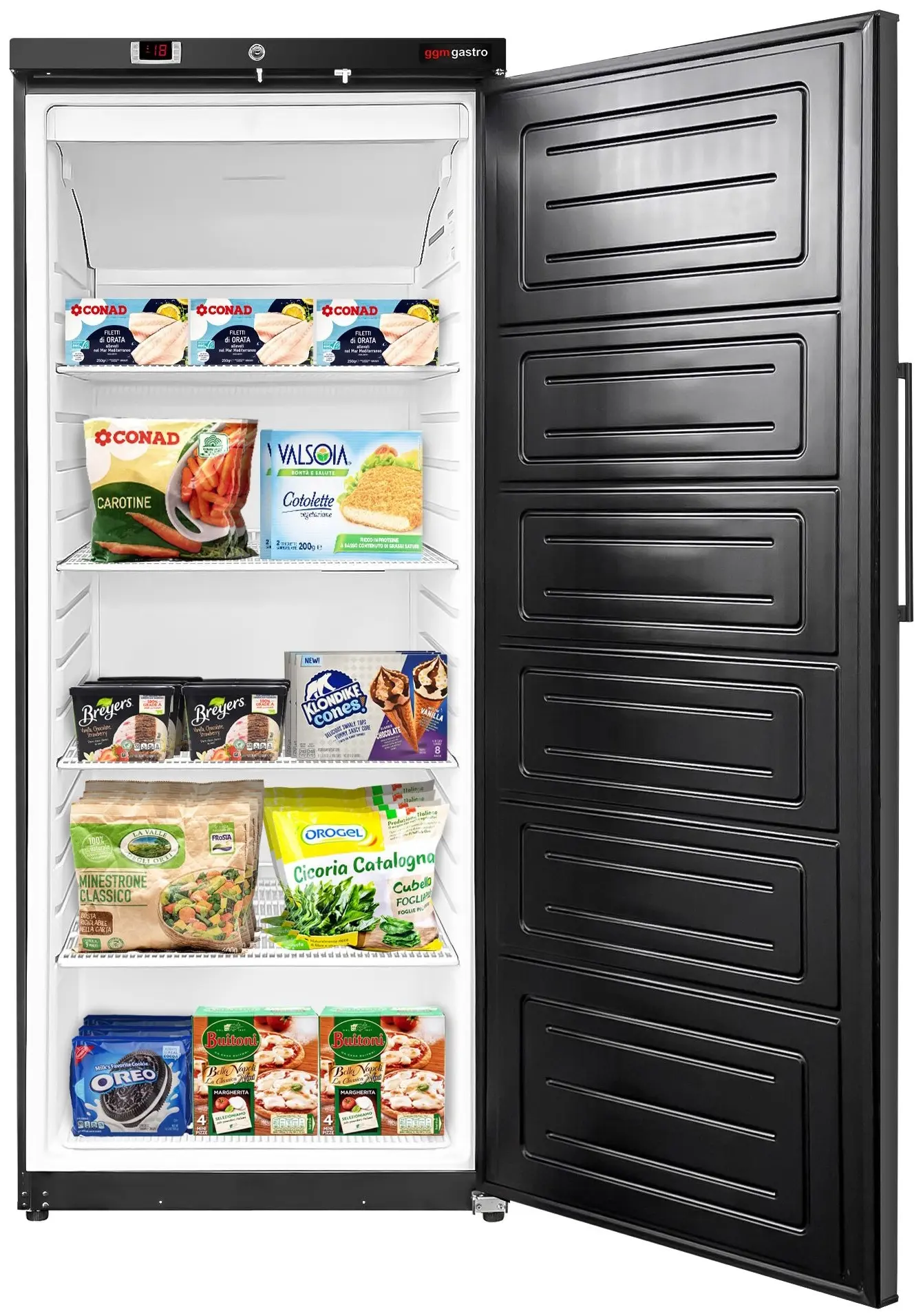 Dulap de congelare GGM Gastro Eco TKSBL400 (Black) - 3
