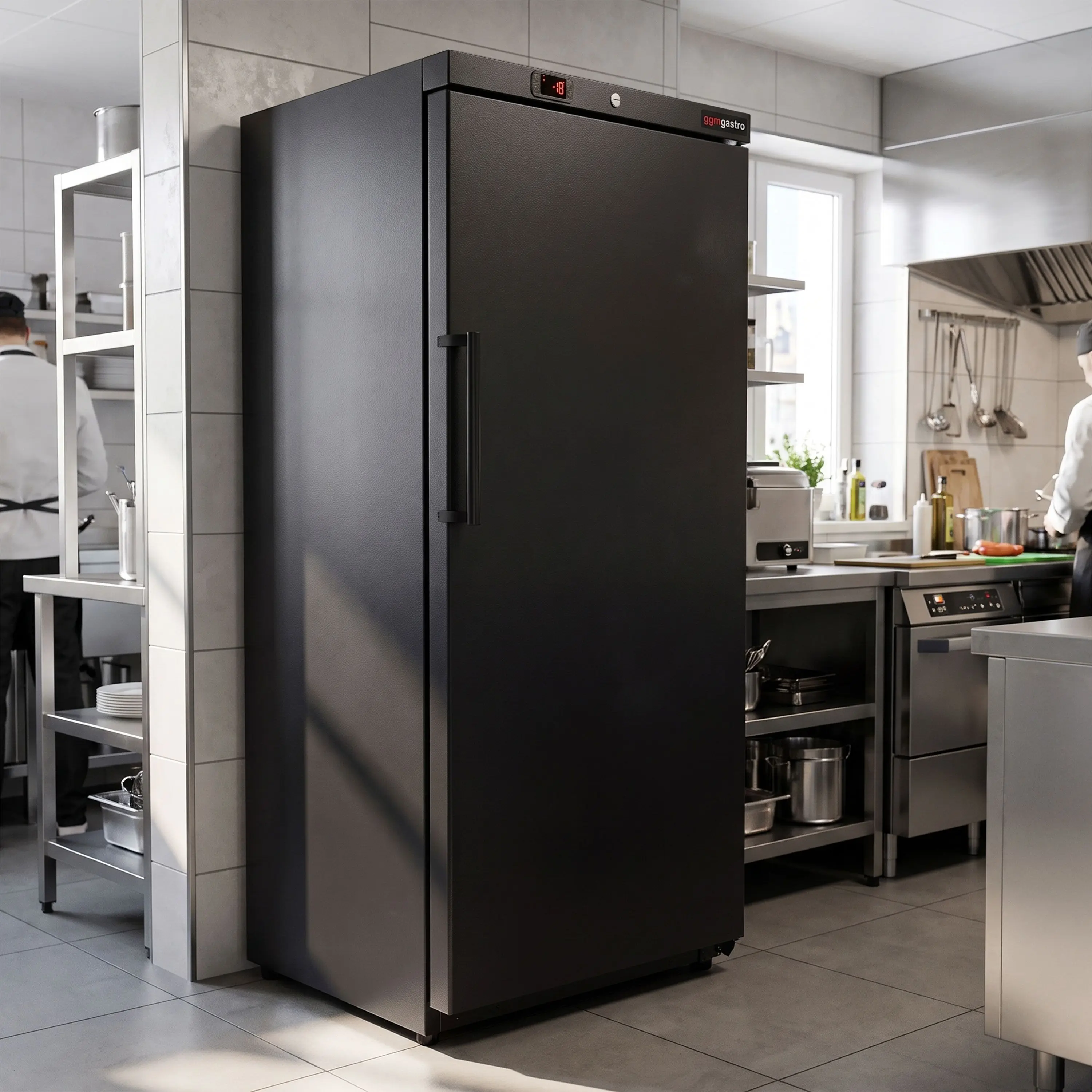 Dulap de congelare GGM Gastro Eco TKSBL600 (Black) - 12