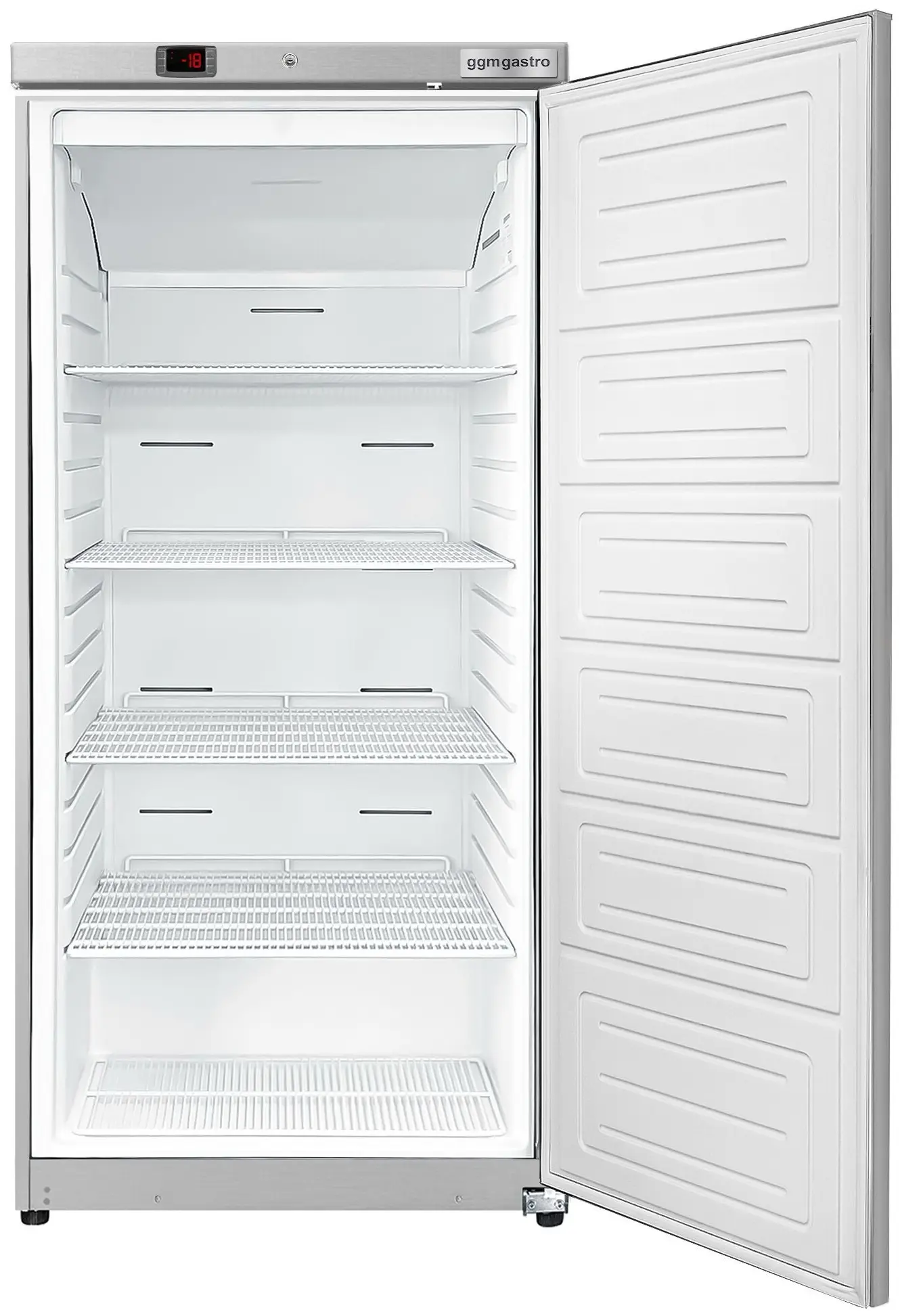 Морозильный шкаф GGM Gastro Eco TKSBL600E (Inox) - 2
