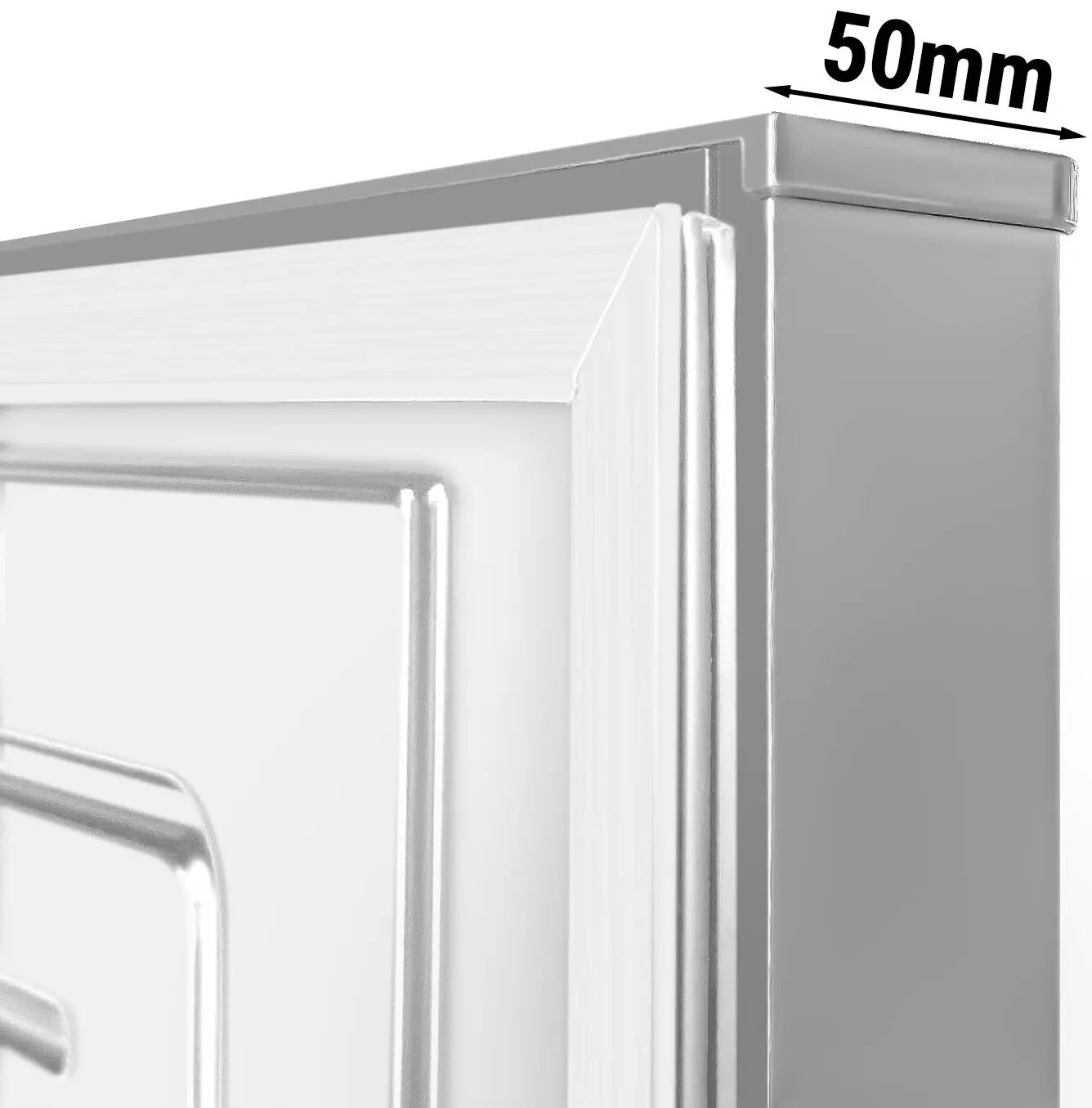 Морозильный шкаф GGM Gastro Eco TKSBL600E (Inox) - 9