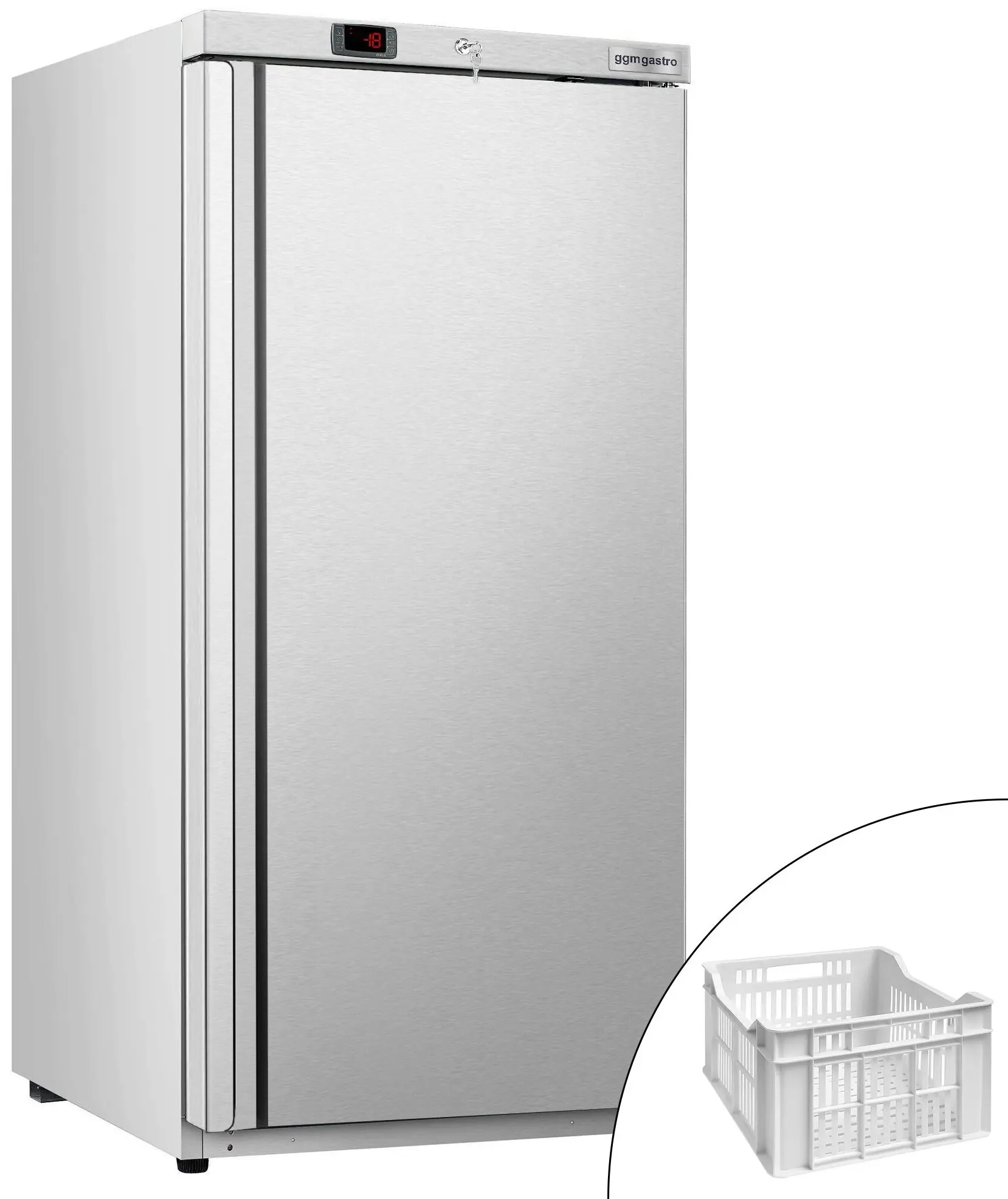 Dulap de congelare GGM Gastro Eco TKSBL600EK (Inox) - 13