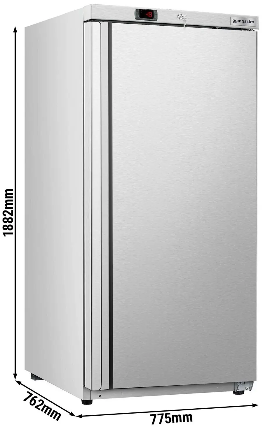 Dulap de congelare GGM Gastro Eco TKSBL600EK (Inox) - 14