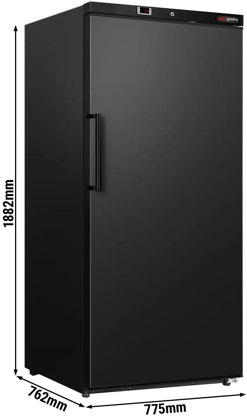 Морозильный шкаф GGM Gastro Eco TKSBL600K (Black) - 14