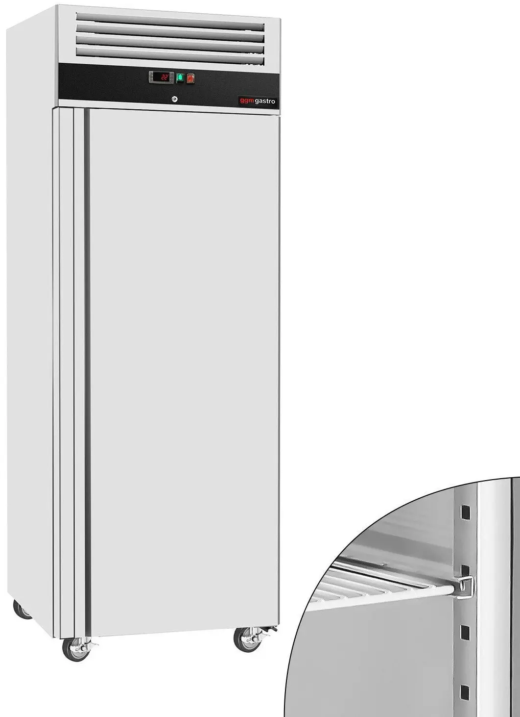Dulap de congelare GGM Gastro Eco TKSJ650ND (Inox) - 11