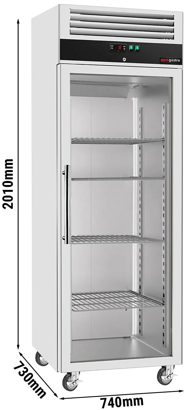 Dulap de congelare GGM Gastro Eco TS600GND (Inox) - 11