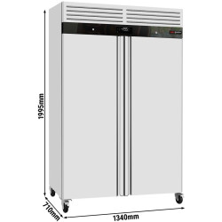 Морозильный шкаф GGM Gastro Eco TSH1200 (Inox) Thumb