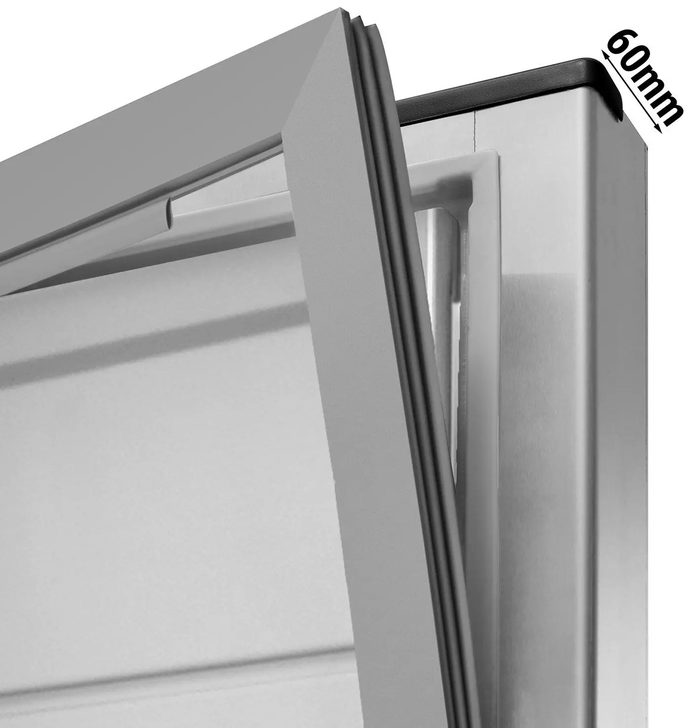 Морозильный шкаф GGM Gastro Eco TSH1200 (Inox) - 9