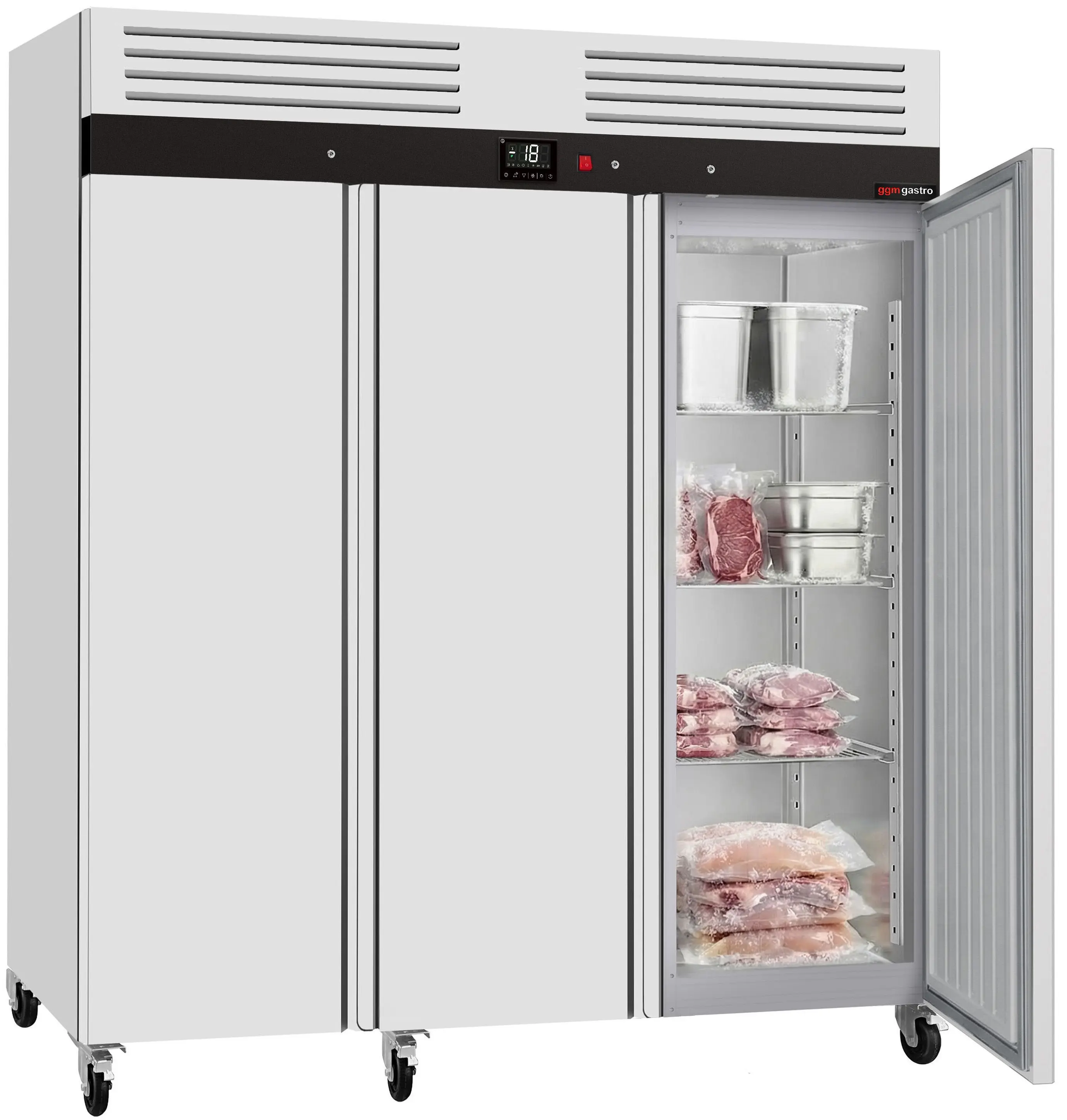 Dulap de congelare GGM Gastro Eco TSH1800 (Inox) - 3