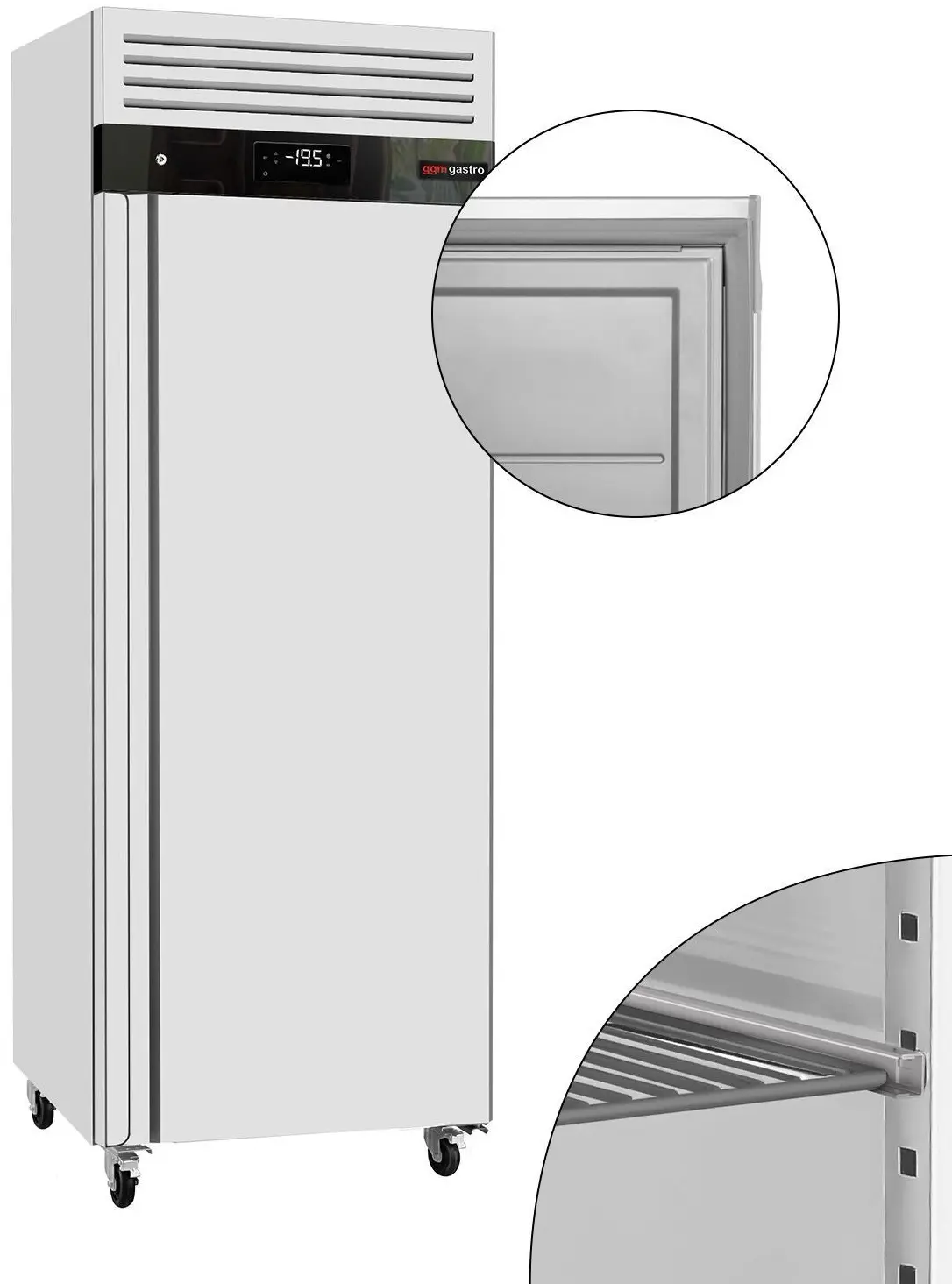 Dulap de congelare GGM Gastro Eco TSH700-N (Inox) - 11