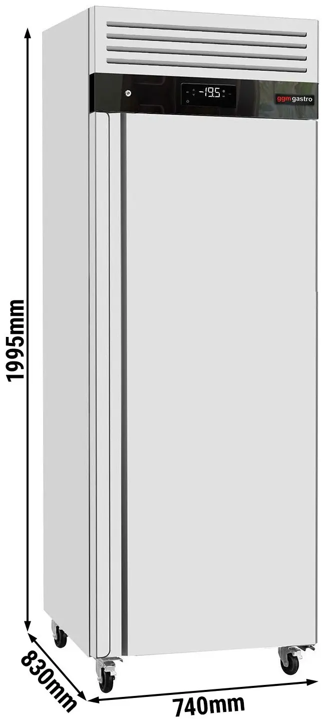 Dulap de congelare GGM Gastro Eco TSH700-N (Inox) - 12