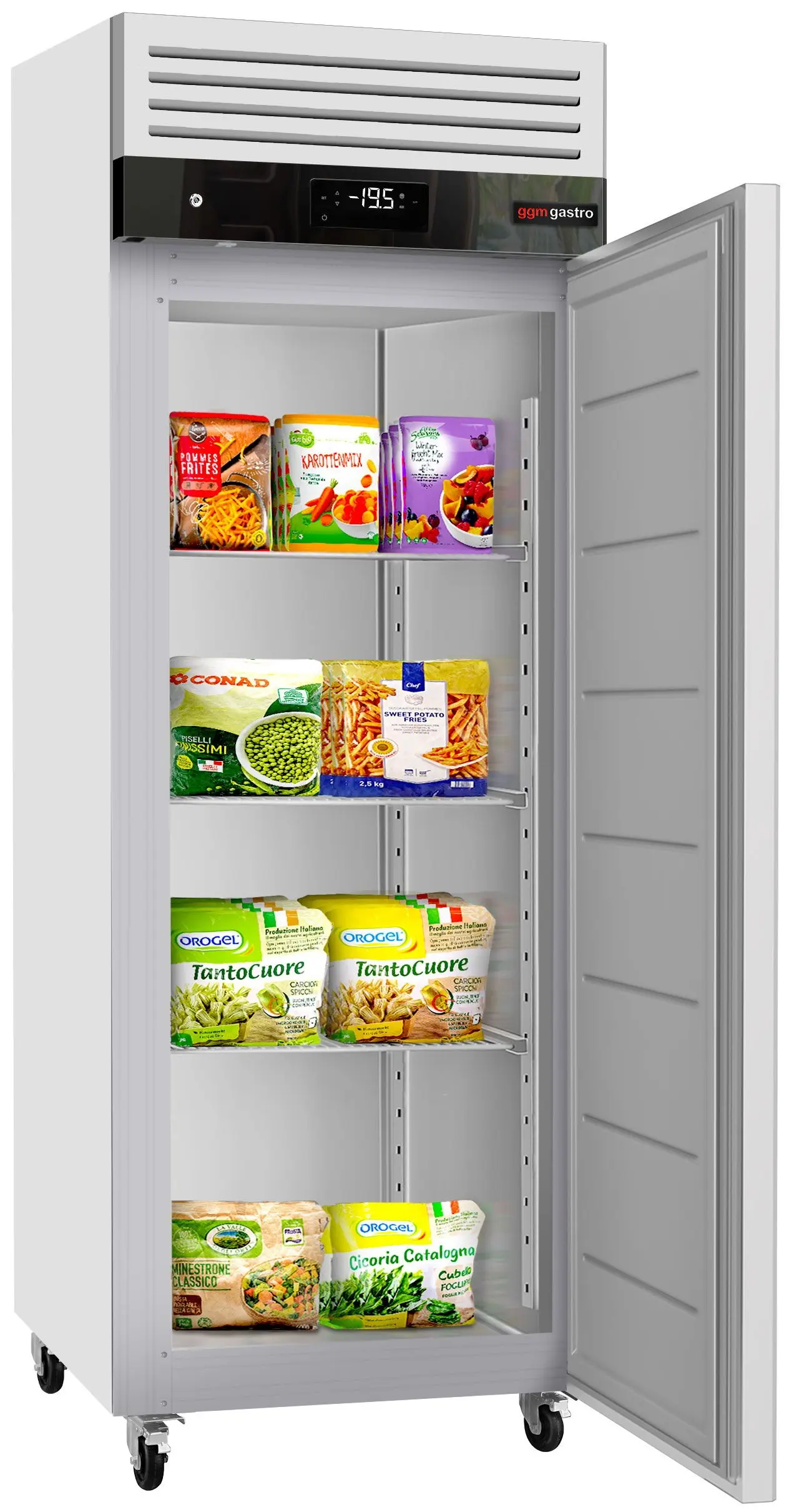 Dulap de congelare GGM Gastro Eco TSH700-N (Inox) - 3