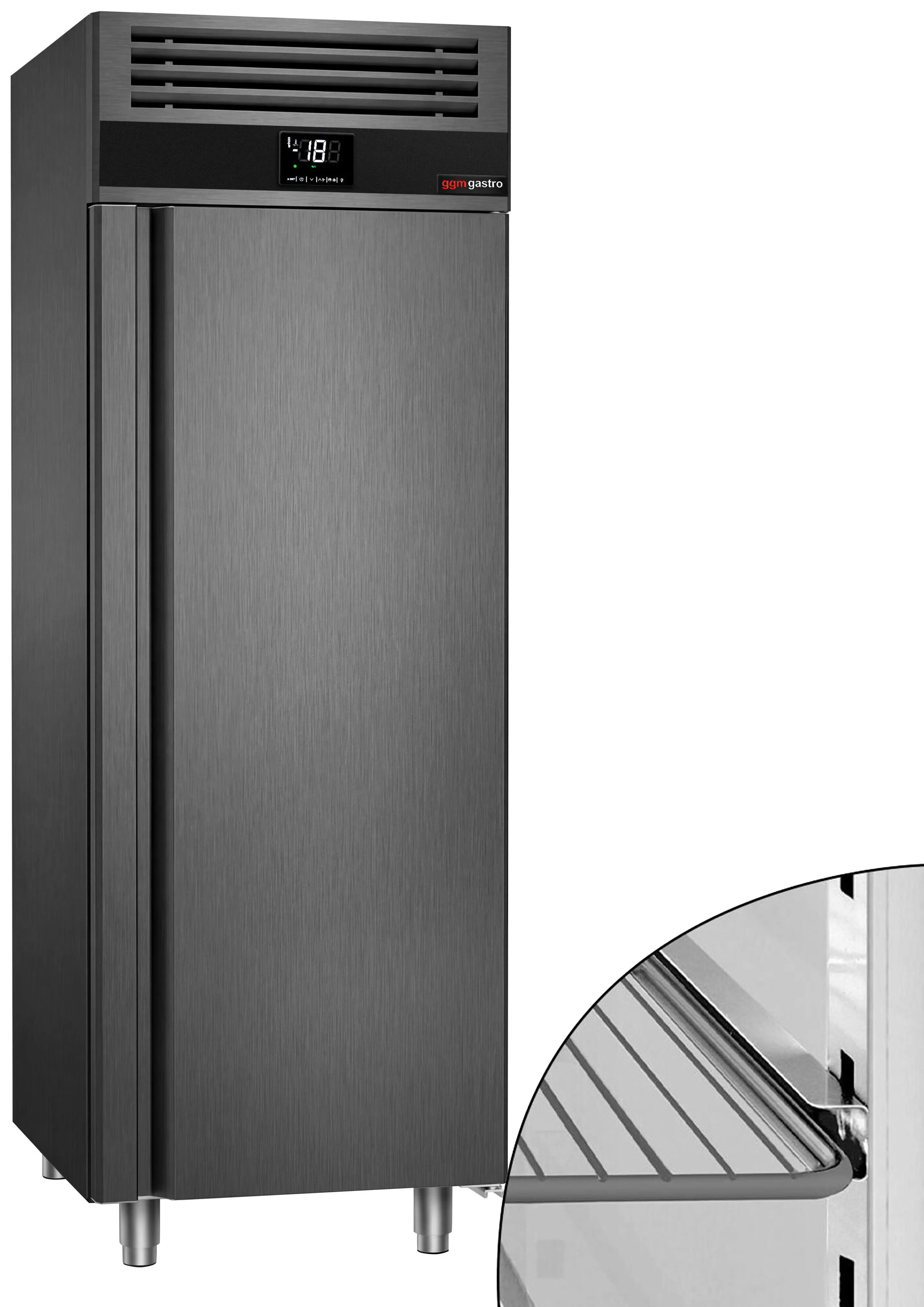 Dulap de congelare GGM Gastro Premium Plus TF700B-EF (Anthracite) - 11