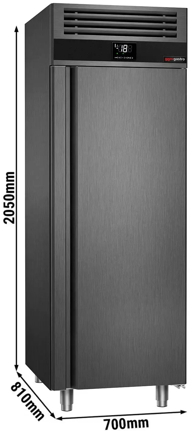 Dulap de congelare GGM Gastro Premium Plus TF700B-EF (Anthracite) - 12