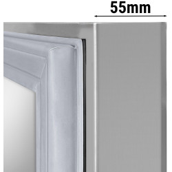 Морозильный шкаф GGM Gastro Premium Plus TGI107T2 (Inox) Thumb