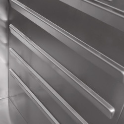 Морозильный шкаф GGM Gastro Premium Plus TGI148T2 (Inox) Thumb