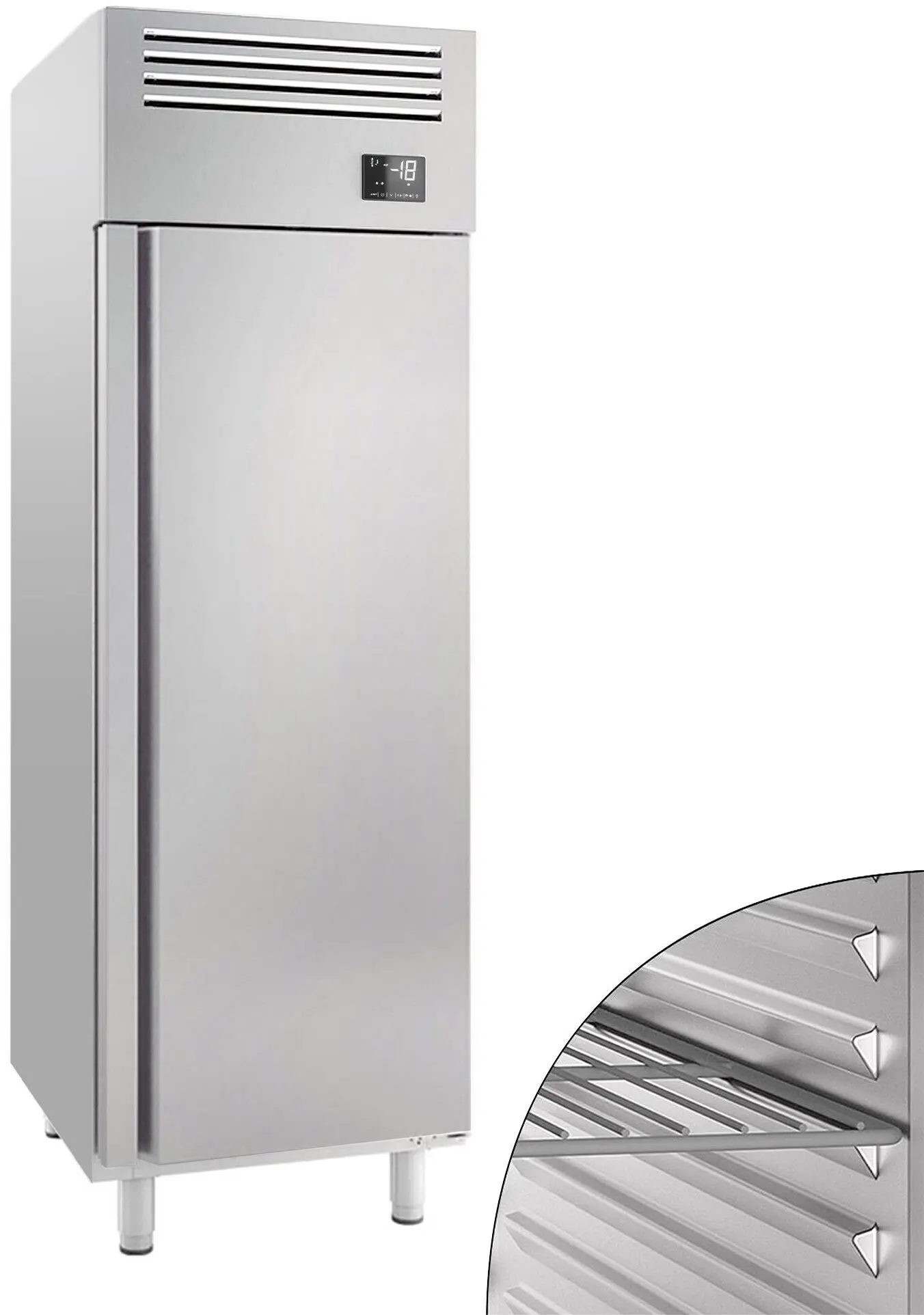 Dulap de congelare GGM Gastro Premium Plus TGI78T1 (Inox) - 8