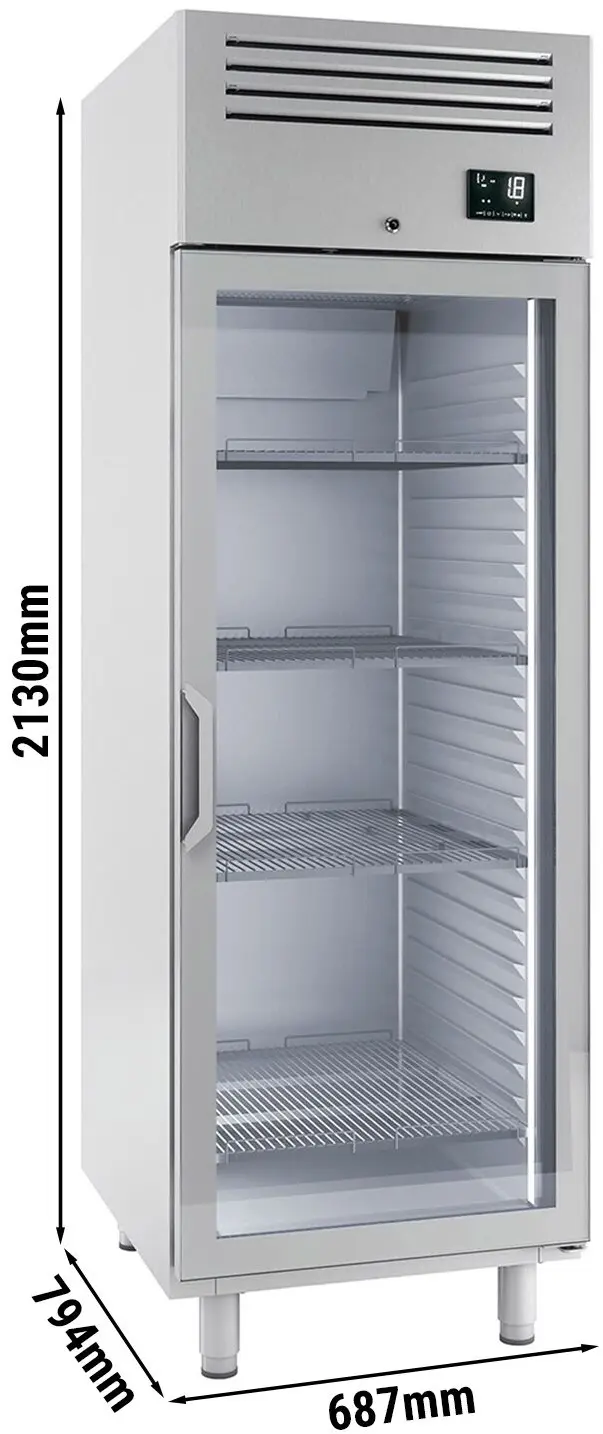 Dulap de congelare GGM Gastro Premium Plus TGI78T1G (Inox) - 6