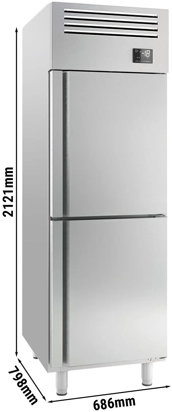 Dulap de congelare GGM Gastro Premium Plus TGI78T2 (Inox) - 9