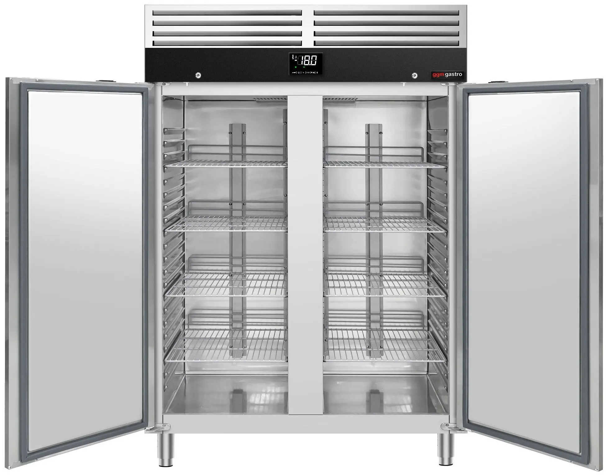 Морозильный шкаф GGM Gastro Premium TC1200NDN (Inox) - 2