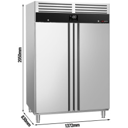 Морозильный шкаф GGM Gastro Premium TC1200NDN (Inox) Thumb