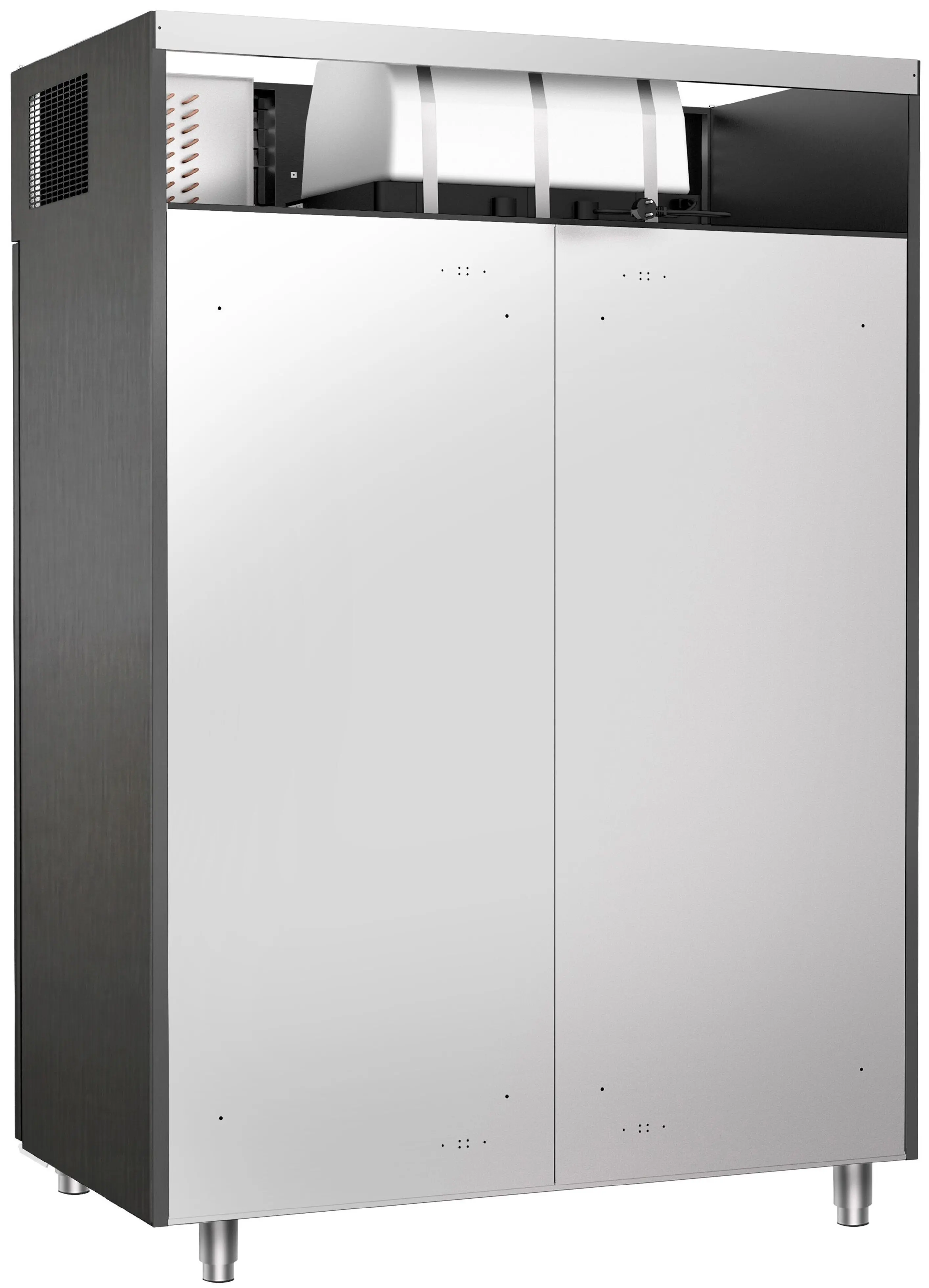 Морозильный шкаф GGM Gastro Premium TF1400B-EF (Anthracite) - 8