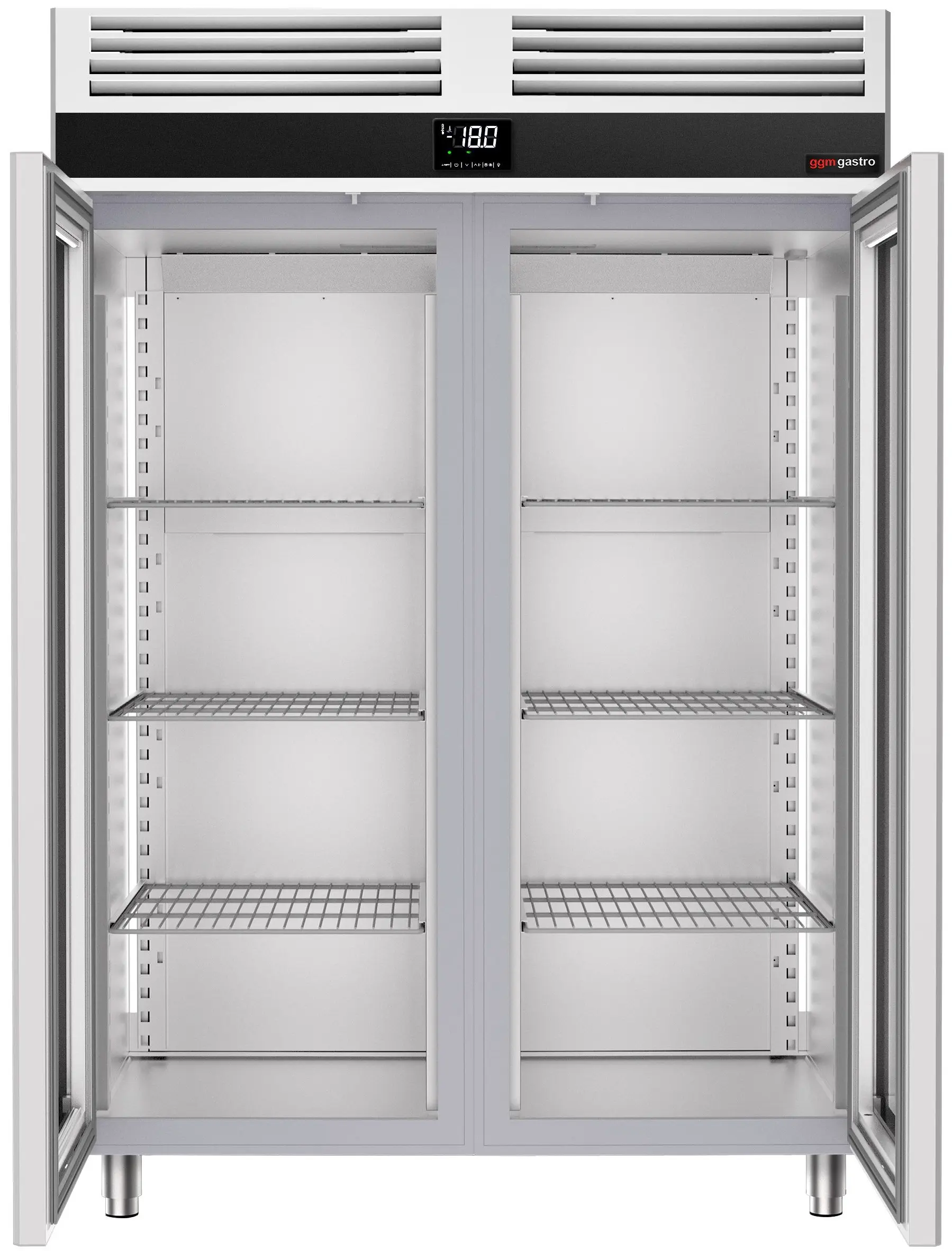 Dulap de congelare GGM Gastro Premium TF1400NDG-EF (Inox) - 2