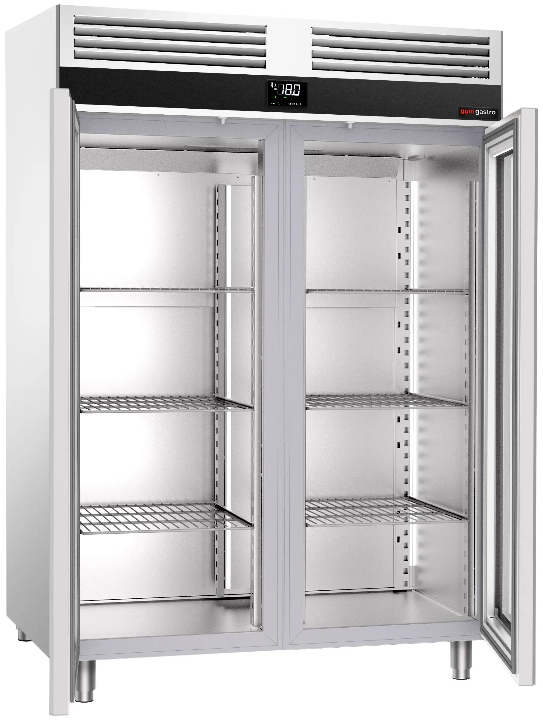 Dulap de congelare GGM Gastro Premium TF1400NDG-EF (Inox) - 3