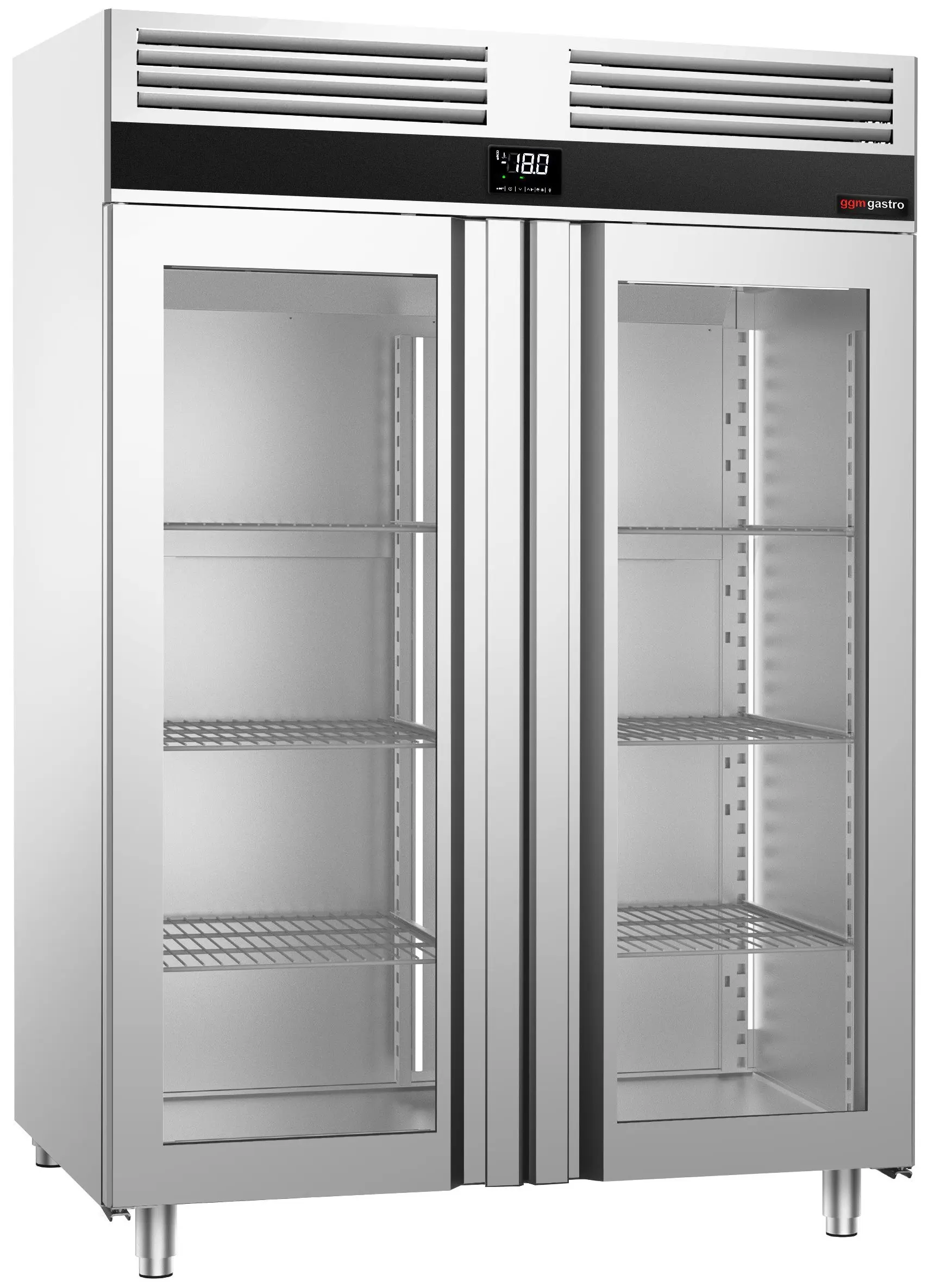 Dulap de congelare GGM Gastro Premium TF1400NDG-EF (Inox) - 5
