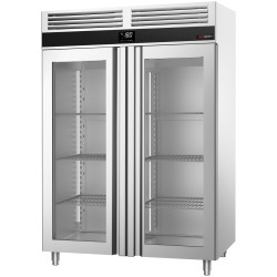 Dulap de congelare GGM Gastro Premium TF1400NDG-EF (Inox) Thumb
