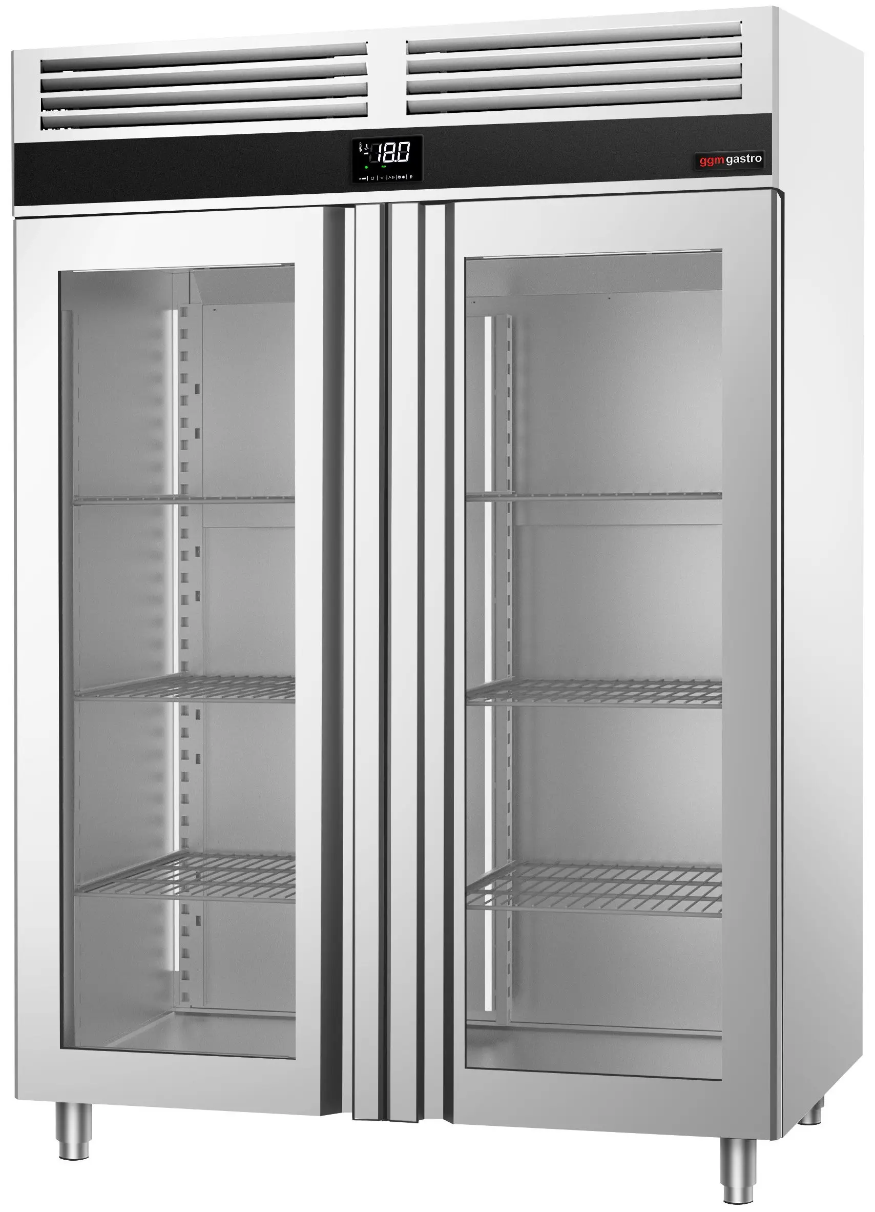 Dulap de congelare GGM Gastro Premium TF1400NDG-EF (Inox) - 6