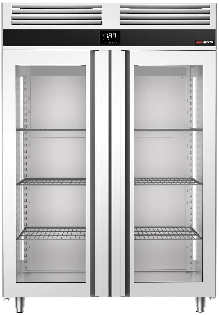 Dulap de congelare GGM Gastro Premium TF1400NDG-EF (Inox)