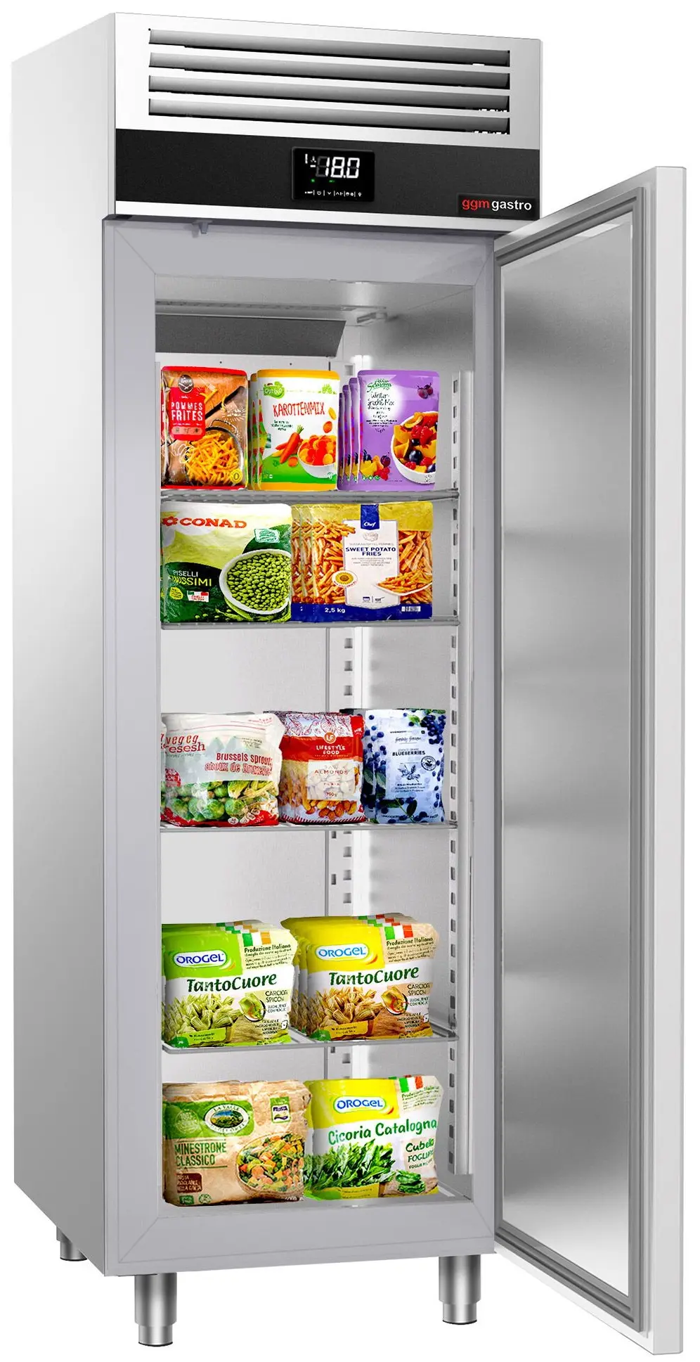 Морозильный шкаф GGM Gastro Premium TF700ND-EF (Inox) - 4