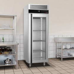 Dulap de congelare GGM Gastro Premium TF700NDG-EF (Inox) Thumb