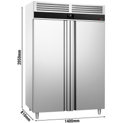 Морозильный шкаф GGM Gastro Premium TKSF1400ET2-EF (Inox) Thumb
