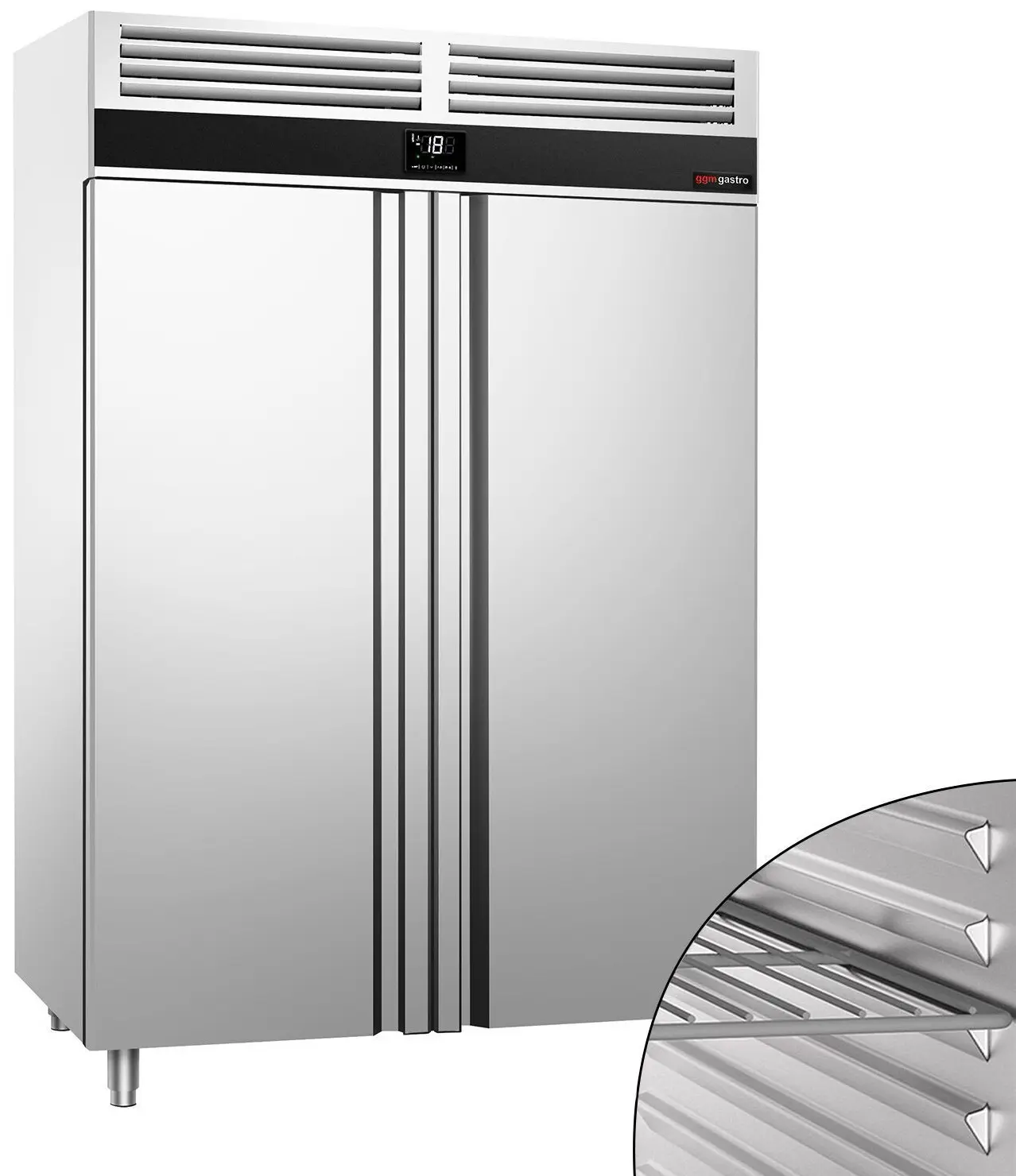 Dulap de congelare GGM Gastro Premium TKSF1400T2-EF (Inox) - 10