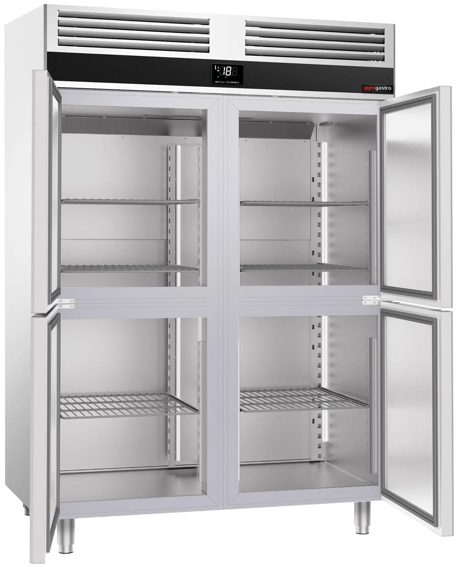 Морозильный шкаф GGM Gastro Premium TKSF1482T (Inox) - 3