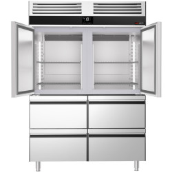 Морозильный шкаф GGM Gastro Premium TKSF1482TS (Inox) Thumb