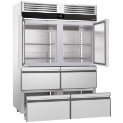 Морозильный шкаф GGM Gastro Premium TKSF1482TS (Inox) Thumb