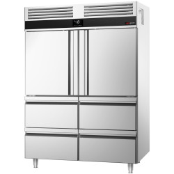 Морозильный шкаф GGM Gastro Premium TKSF1482TS (Inox) Thumb