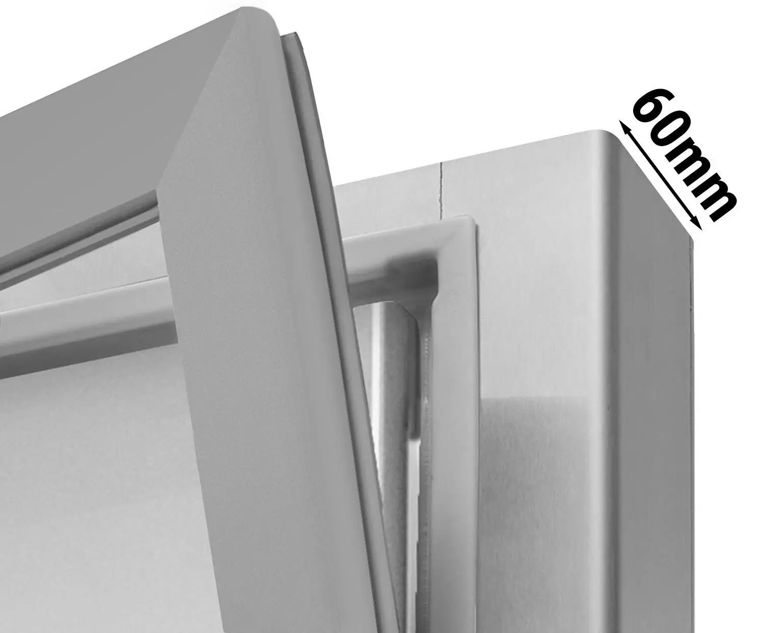 Морозильный шкаф GGM Gastro Premium TKSF1482TS (Inox) - 9