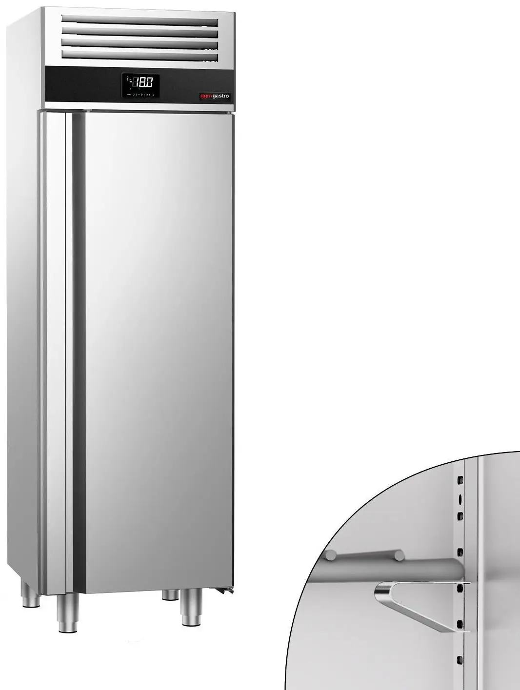 Dulap de congelare GGM Gastro Premium TKSF664 (Inox) - 10