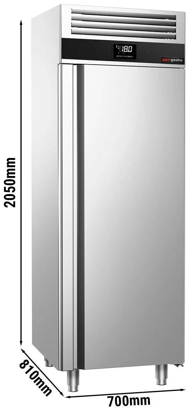 Dulap de congelare GGM Gastro Premium TKSF700T1-EF (Inox) - 11