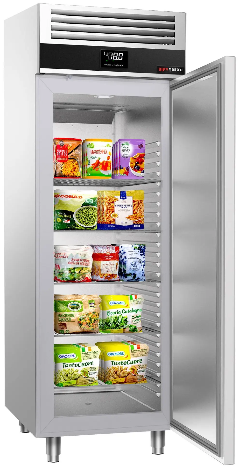 Dulap de congelare GGM Gastro Premium TKSF700T1-EF (Inox) - 4