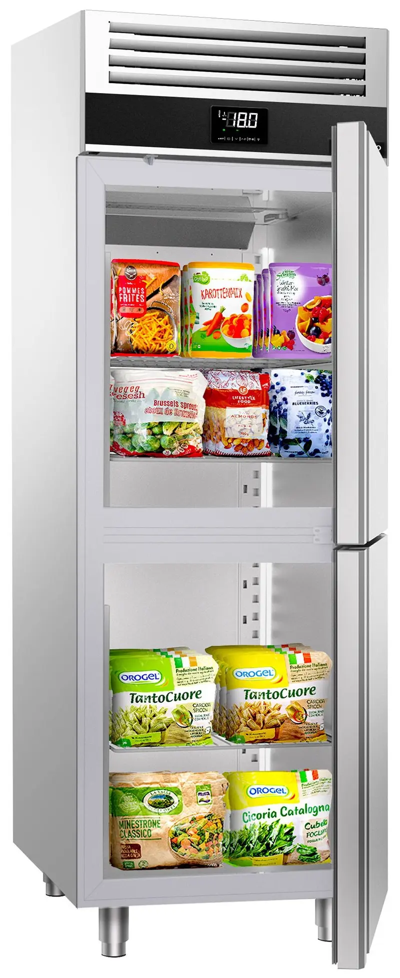 Dulap de congelare GGM Gastro Premium TKSF782T (Inox) - 4